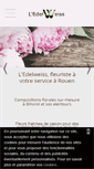 Mobile Screenshot of fleuriste-rouen.com